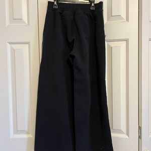 Old Navy Black Wide-Leg Track Pants